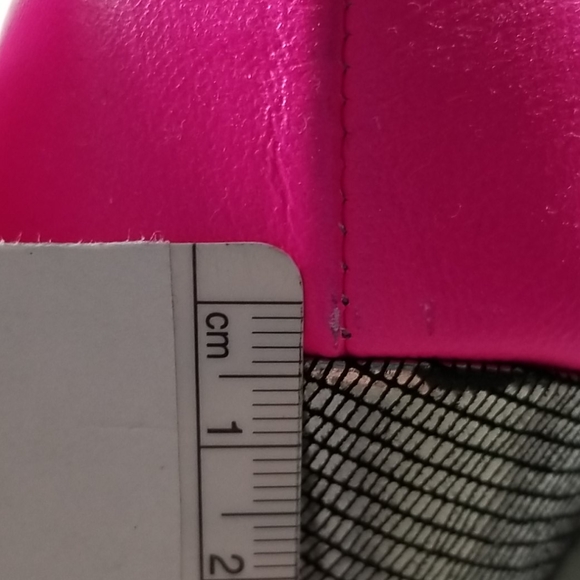 Marie Lorenzo Neon Pink Brass Stud Heels NEW US 9 - Picture 4 of 11